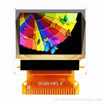 0.95-inch Mobile Phone OLED LCD Display Module with 65K Full Color and Active Area of 20.135x13.42mm
